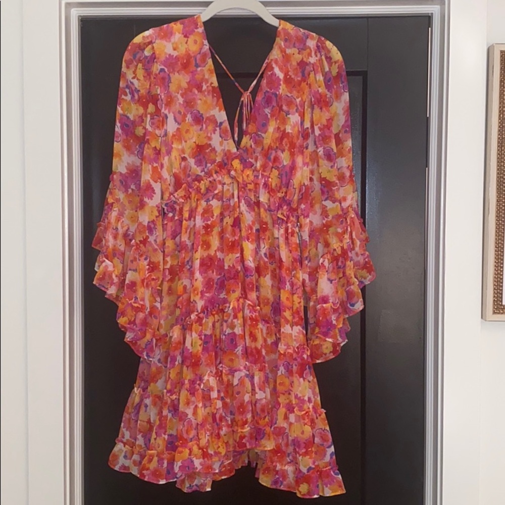 Anthropologie Floral dress